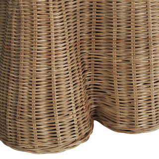 Willow Rattan Side Table