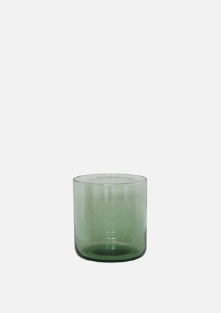 Set of 4 Fino Verde Tumbler Glass