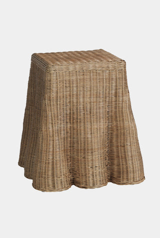 Willow Rattan Side Table