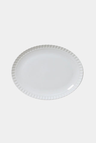 Merchant Oval Platter White