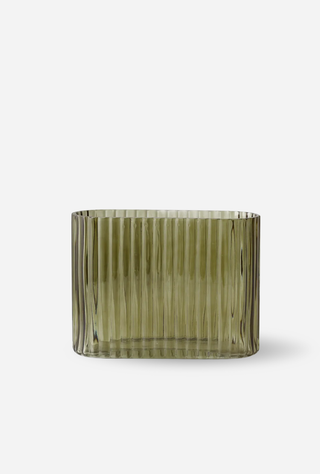 Ripple Oval Vase