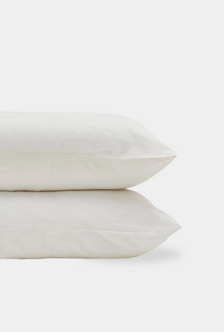 Linen Pillowcase Set White