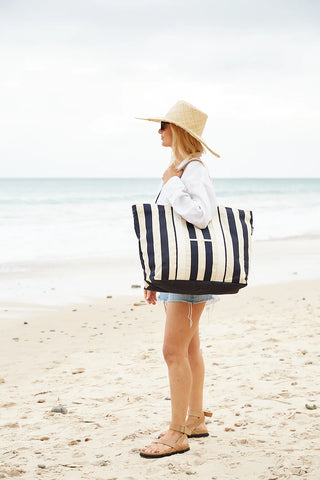 All Day Base- Navy Stripe