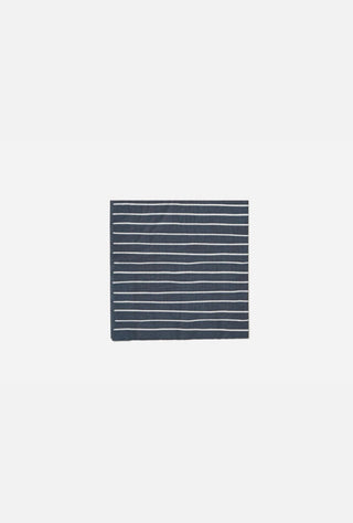 Stripe Paper Napkin Navy & White 20 Pack