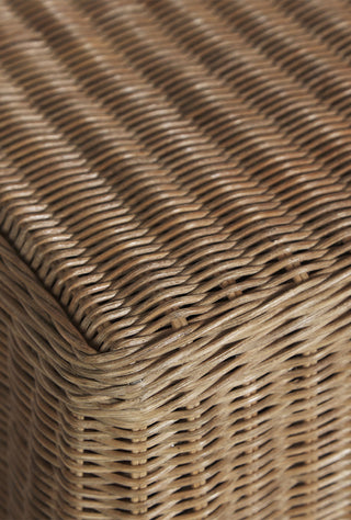 Willow Rattan Side Table