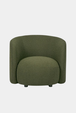 Plume Chair Olive Boucle