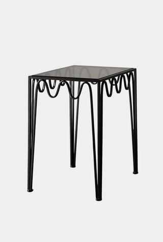 Wave Side Table 2 Set Black