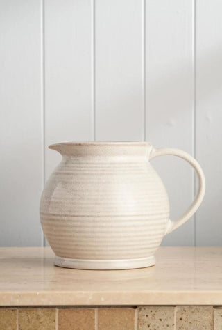 Round Jug Snow Heirloom