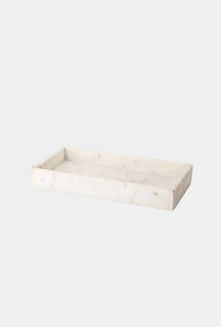 White Marble Tray L30cm W15cm