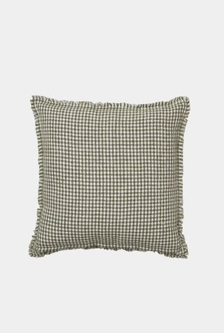 Heath Gingham Cushion