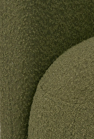 Plume Chair Olive Boucle