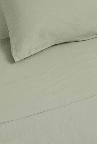 Linen Pillowcase Set Sage