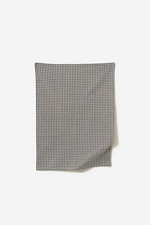 Gingham Washed Cotton Tea Towel