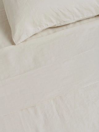 Linen Pillowcase Set Cream