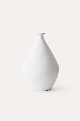 Kenji Vase White Sand