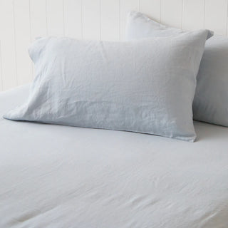 Linen Pillowcase Set | Glacier