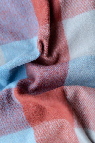 Recycled Wool Picnic Blanket | Cedar Meadow Check
