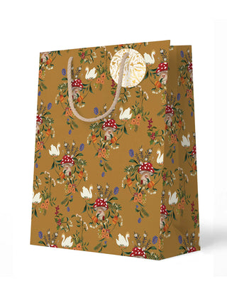 Large Gift Bag - Christmas Swan Queen