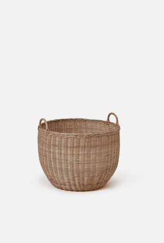 Round Rattan Basket