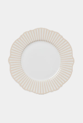 Beige Wave Side Plates 4 Set