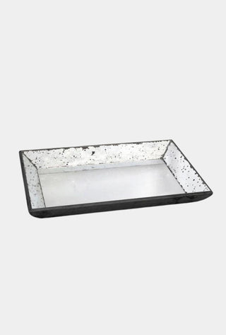 Antiqued Mirror Tray