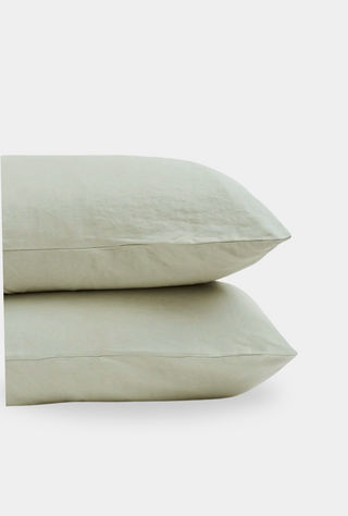 Linen Pillowcase Set Sage