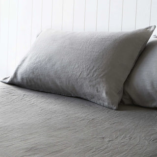 Linen Pillowcase Set | Storm Grey