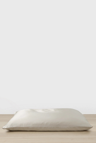 Silk Linen Flip Pillowcase Smoke
