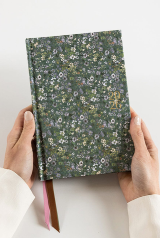 2026 Petite Linen Bound Planner - Summer Perennials
