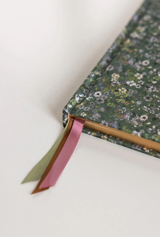 2026 Petite Linen Bound Planner - Summer Perennials