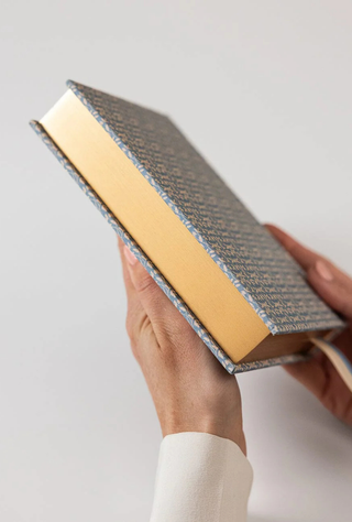 2026 Day to a Page Linen Bound Planner - Frost Bramble