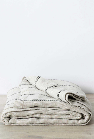 Mira Linen Bedcover