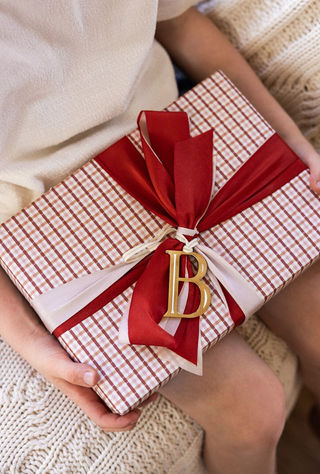 Gift Wrap Roll Christmas Tartan Check