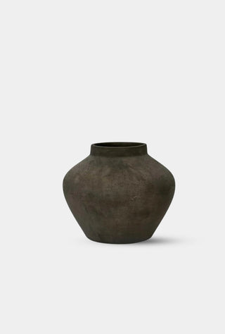 Landis Vase Earth Brown Small