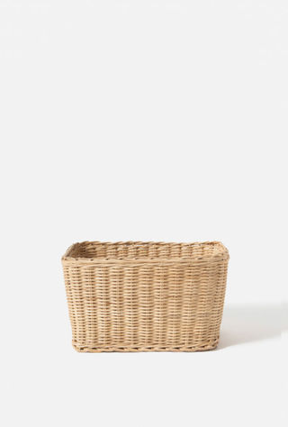 Rectangle Rattan Basket Small