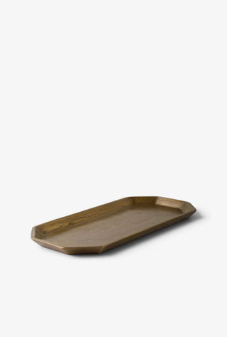 Hex Tray Brass