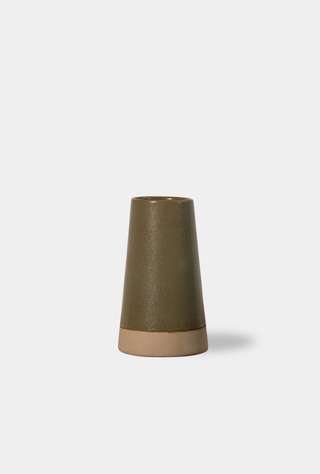 Mette Dipped Vase Olive