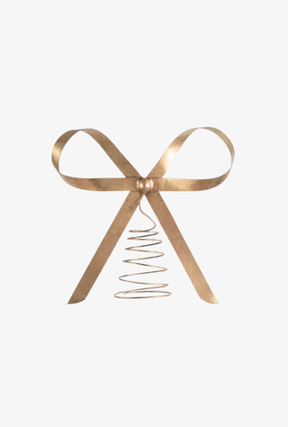 Brass Bow Tree Topper