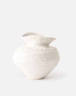 Elio Vase White