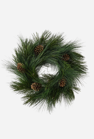 Needle Pine Cone Wreath