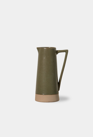 Sanna Dipped Jug Olive
