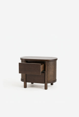 Coolum Bedside Table Walnut