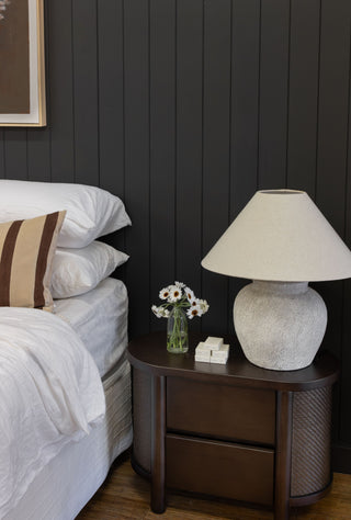 Coolum Bedside Table Walnut