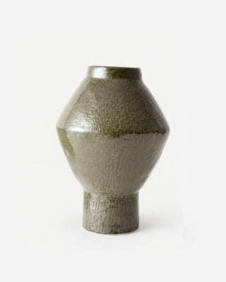 Natsuka Vase Dark Olive