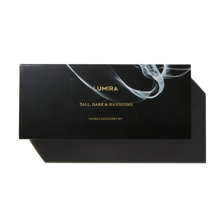 Lumira Tall, Dark & Handsome Candle Discovery Set