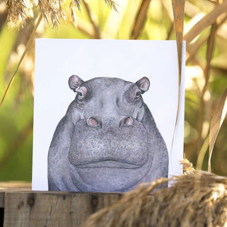 Hugo the Hippo Card