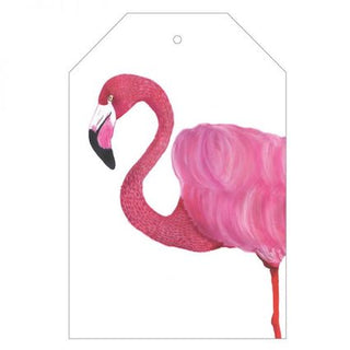 Florence the Flamingo Gift Tag