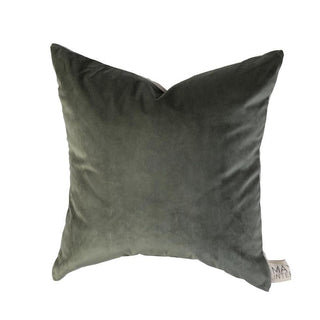 Sawyer Velvet Cushion Sage 55x55cm