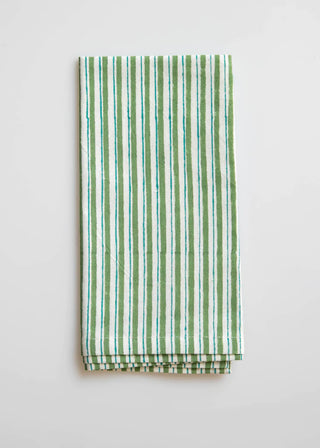 Stripe Napkin Green