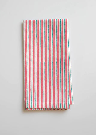 Stripe Napkin Green